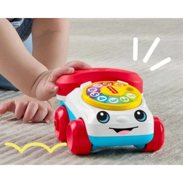 Фото - Інтерактивний гаджет Fisher-Price Веселий телефончик (JKD56)